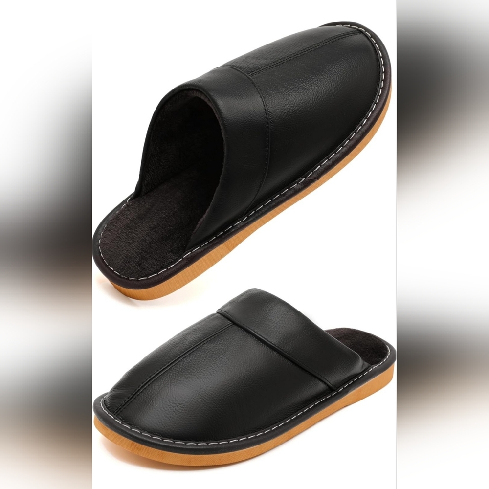 Kiemorgy Leather Slippers